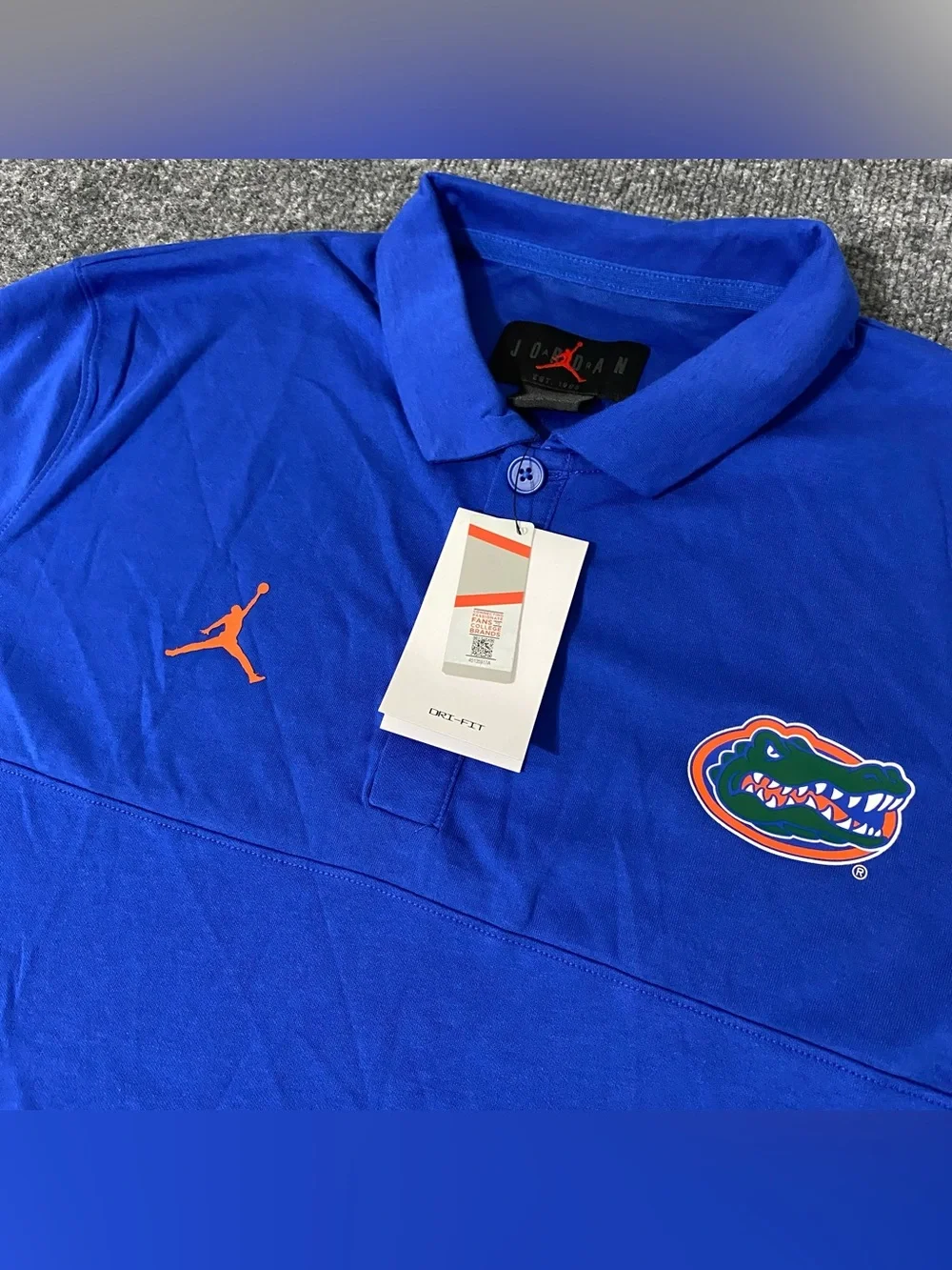 Jordan Nike Florida Gators Primetime Victory Plus Men’s Large Performance Polo